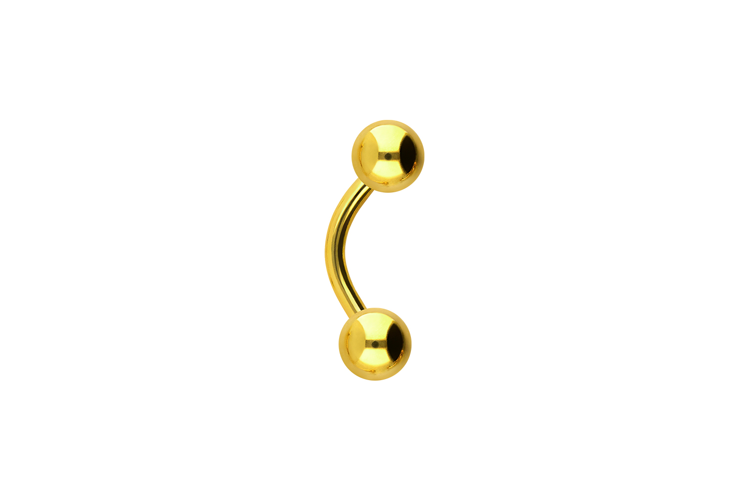 Chirurgenstahl Piercing Banane